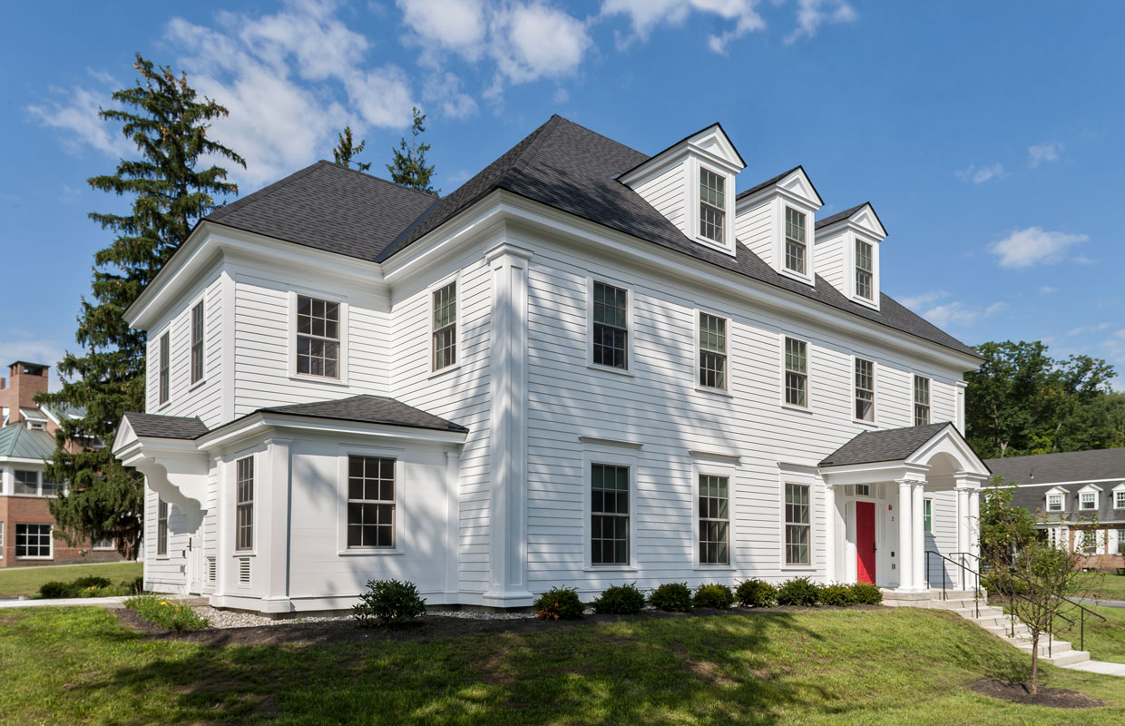 large white sorority house