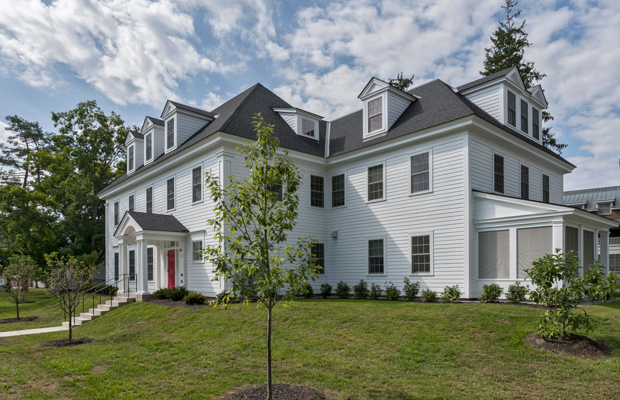 large white sorority house
