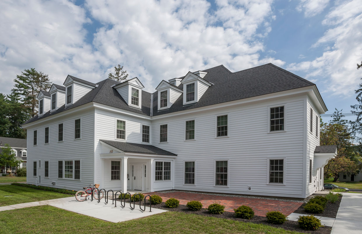 large white sorority house