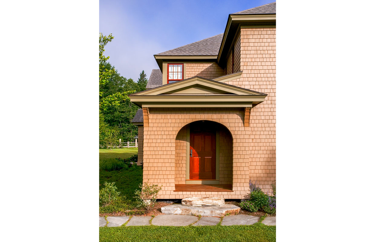 View of an entryway from outside