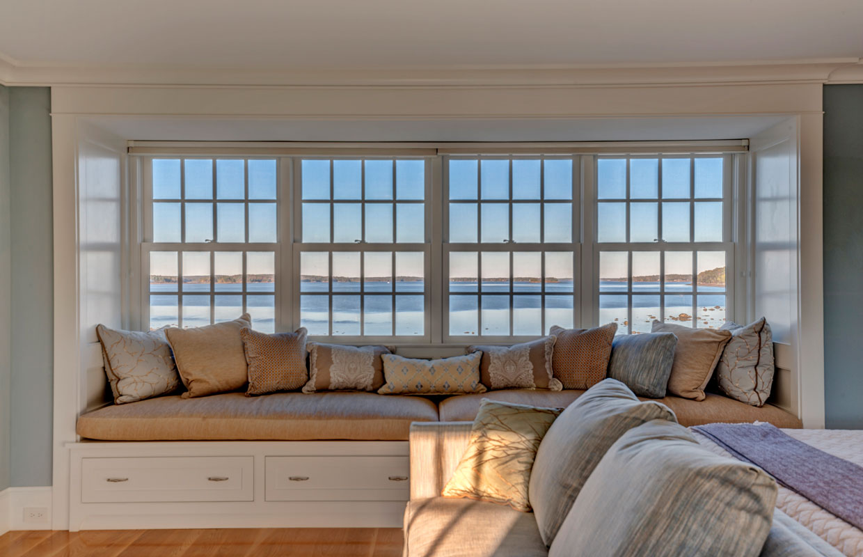 long window bench seat