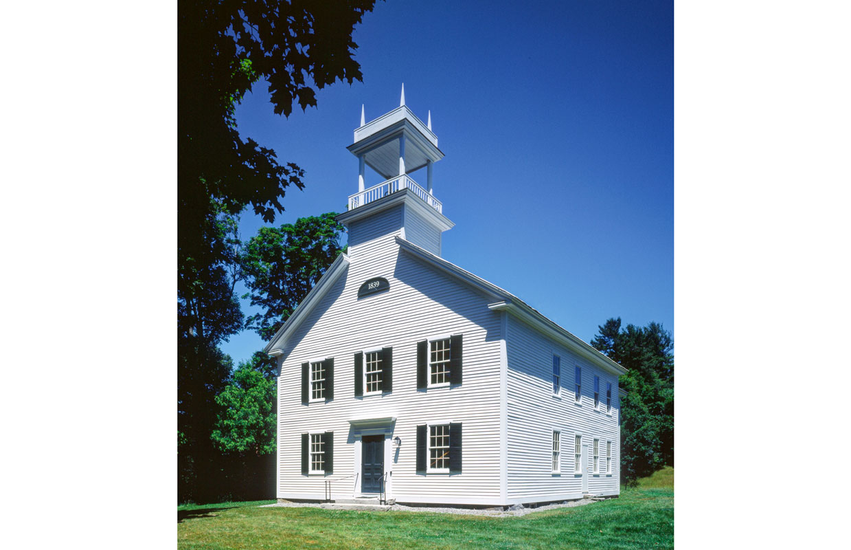 white building in lyme, nh